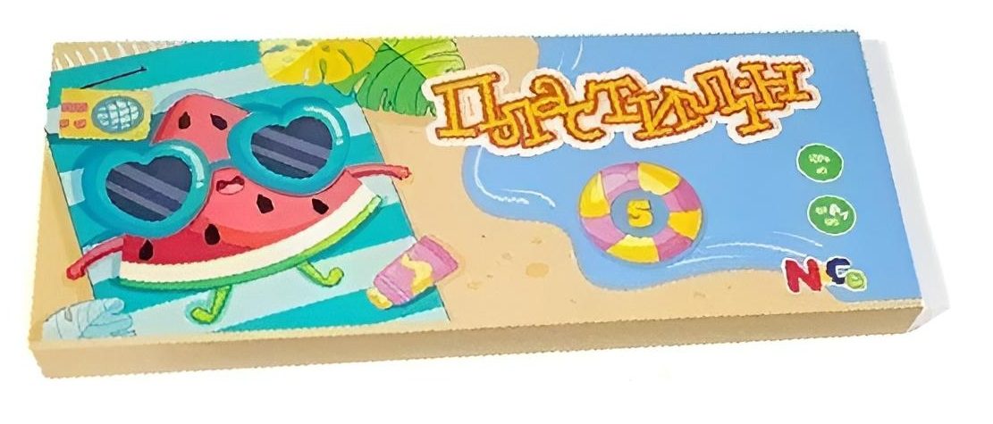 Пластилін восковий Nice (5 кольорів, стек, набір для ліплення, 100 г) 832490 - 3