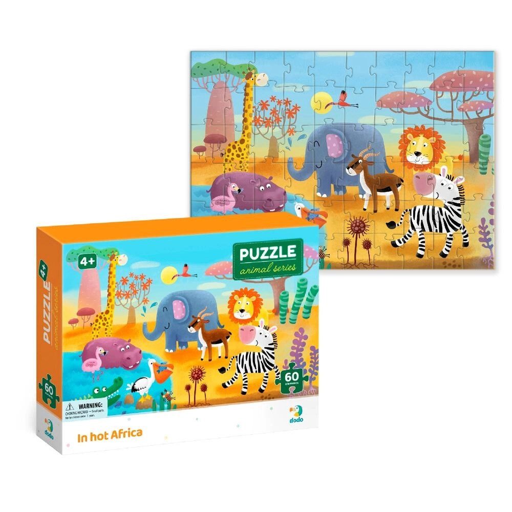 Пазл Спекотна Африка Dodo, арт. 300376 - 3