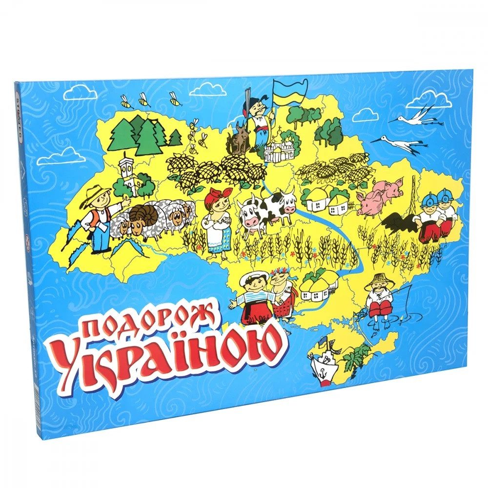 Настільна гра Подорож Україною, Strateg, арт. 59 - 3