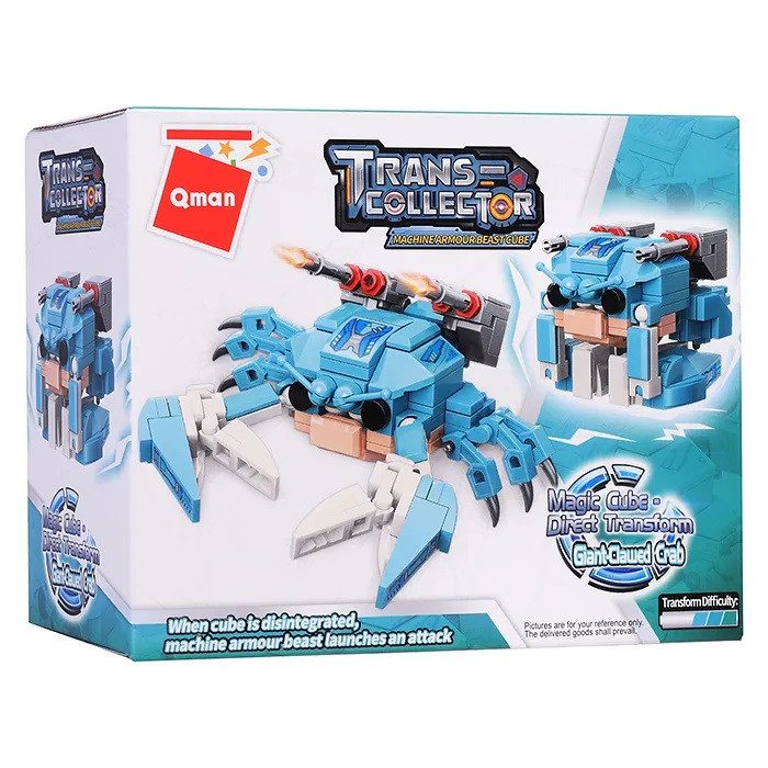 Конструктор Brick Гігантський краб Trans collector-Giant-Clawed Crab Qman 41208 - 3