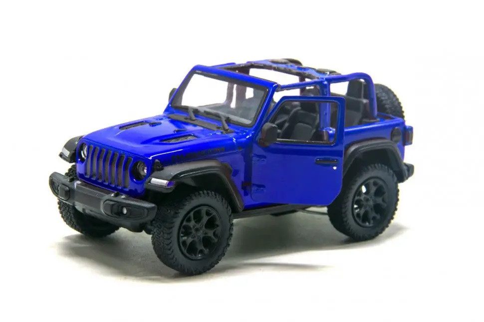 Модель джип Kinsmart Jeep Wrangler Open Top 5'' KT5412WA - 6