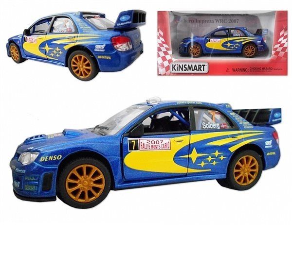 Модель легкова Kinsmart Subaru Impreza WRC (2007) 5'' KT5328W - 3