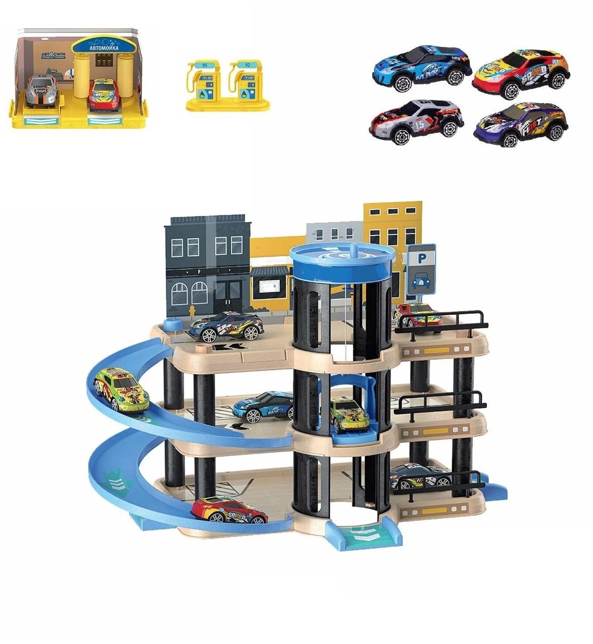 Гараж парковка зі спуском P9788A-1 - 3