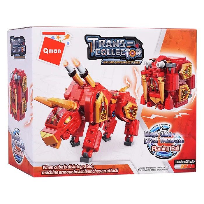 Конструктор Brick Палаючий бик Trans collector-Flaming Bull Qman 41207 - 3