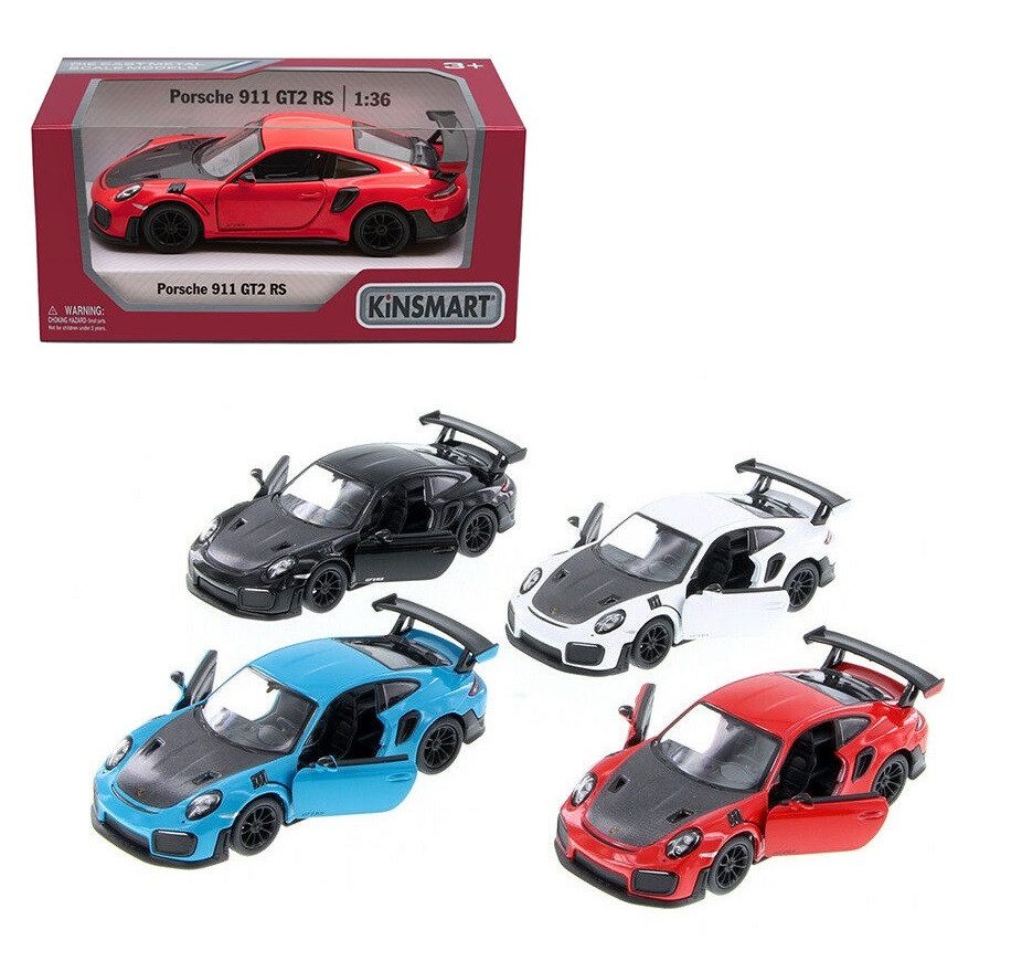 Модель легкова Kinsmart Porshe 911 GT2 RS 5'' KT5408W - 5