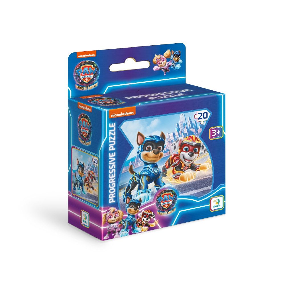 Дитячі пазли Paw Patrol Progressive Щенячий патруль Гонщик і Маршал Dodo, 200469 - 3