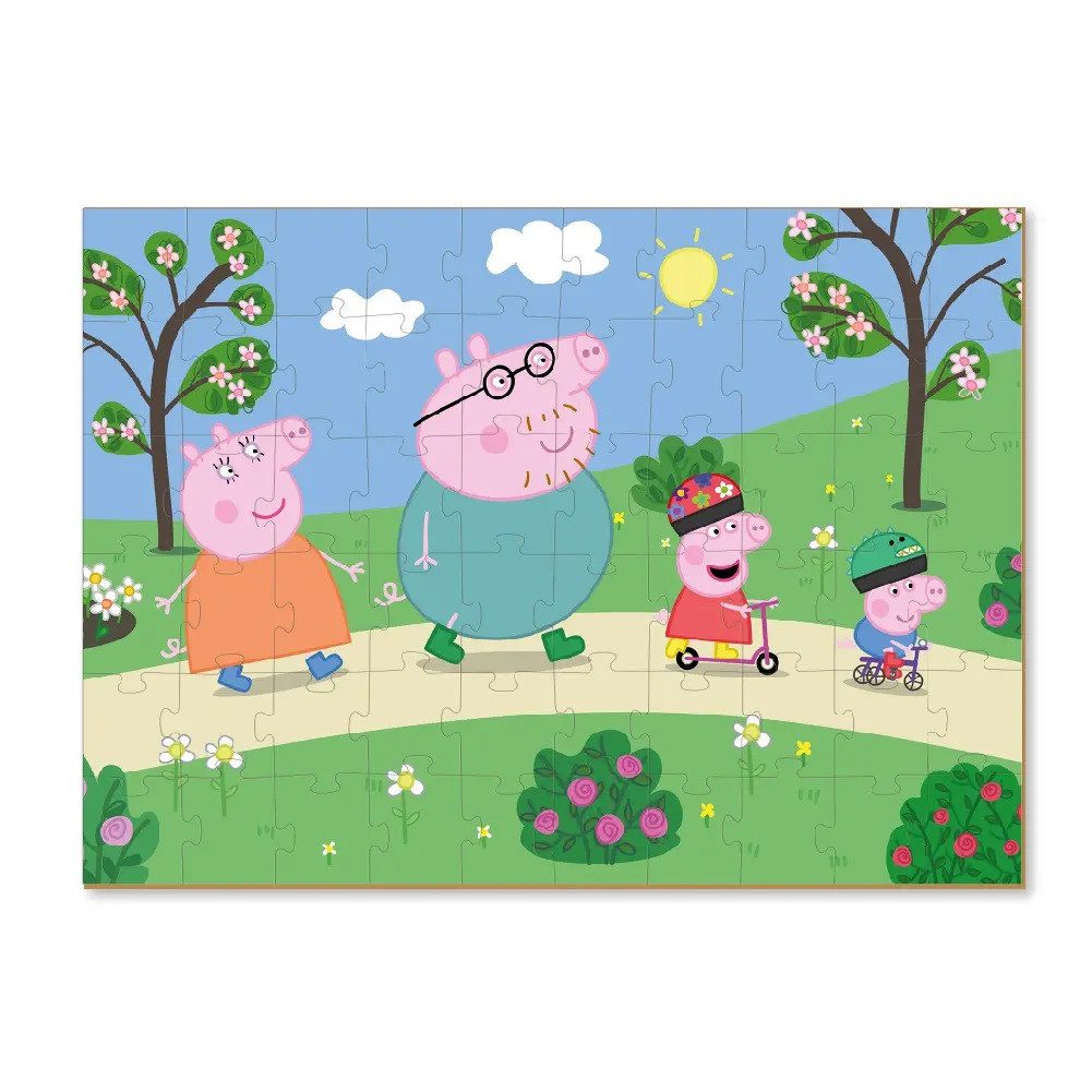 Дитячі пазли 2 в 1, з фігуркою Peppa Pig, Dodo, Свинка Пеппа, 200120 - 4