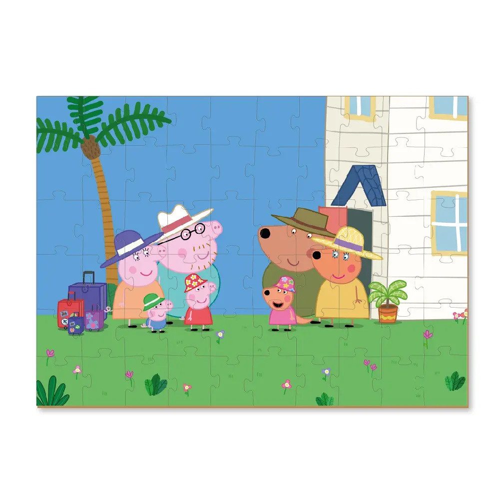 Дитячі пазли 2 в 1, з фігуркою Peppa Pig, Dodo, Свинка Пеппа, 200121 - 3