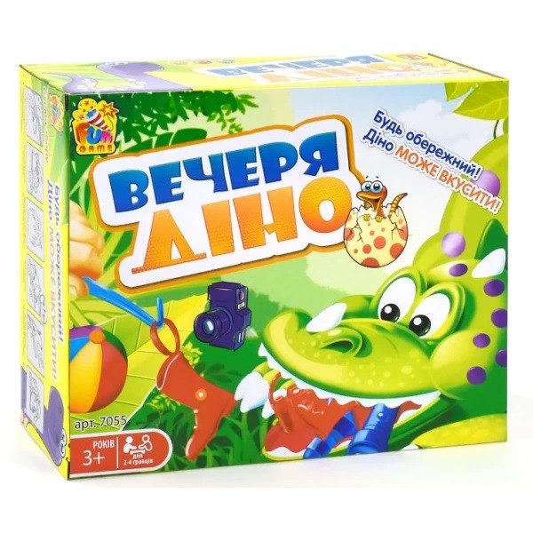 Настільна гра Вечеря Діно, Fun Game, арт. 7055 - 3