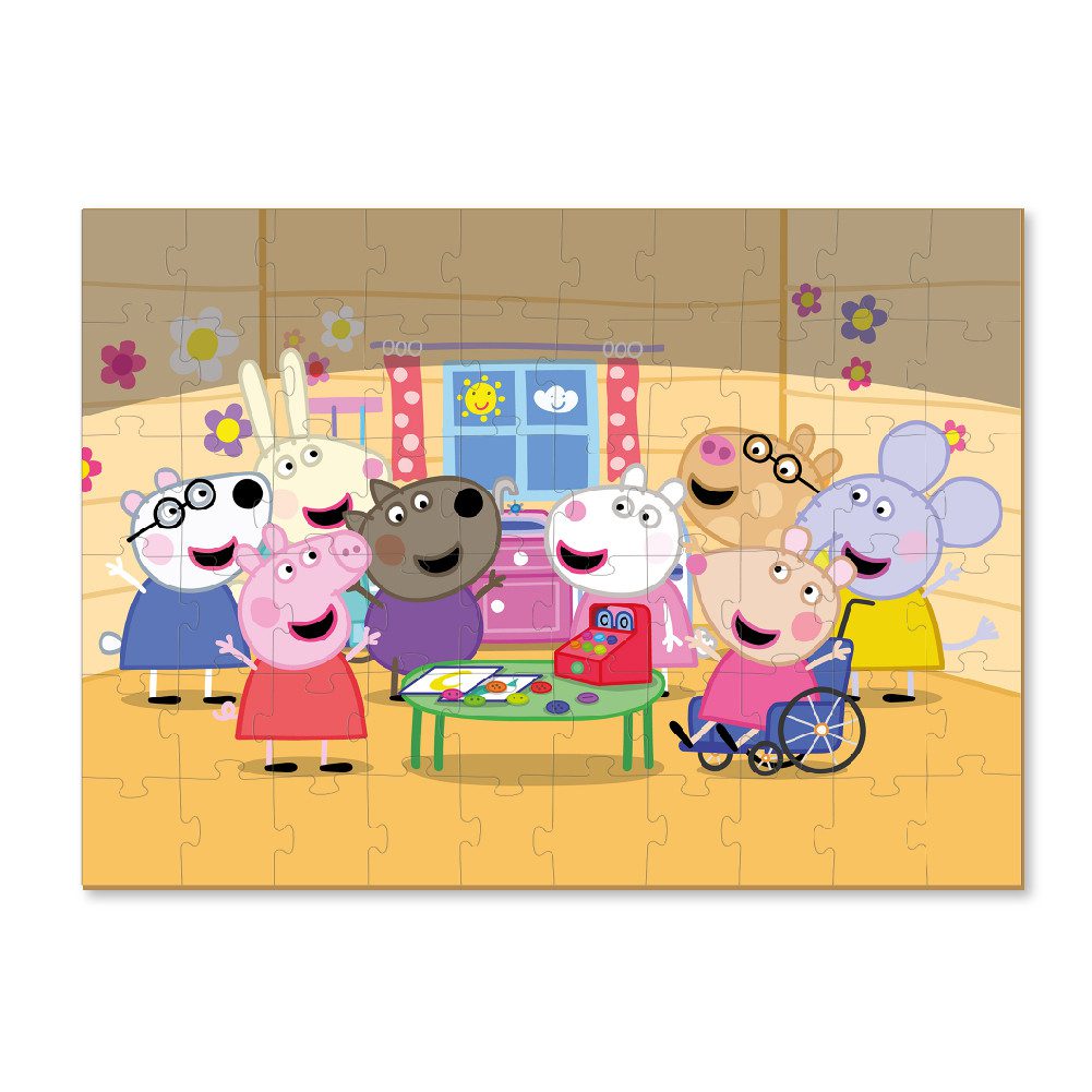 Дитячі пазли 2 в 1, з фігуркою Peppa Pig, Dodo, Свинка Пеппа, 200123 - 4