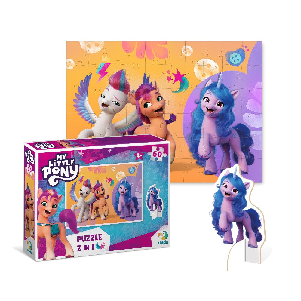 Дитячі пазли з фігуркою My Little Pony, Dodo Мої маленькі поні, 200139 - 4