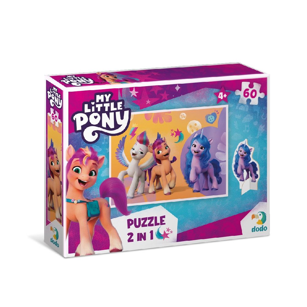 Дитячі пазли з фігуркою My Little Pony, Dodo Мої маленькі поні, 200139 - 2