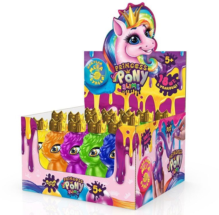 В'язка маса Princess Pony Slime Danko Toys PPS-01-01U - 3