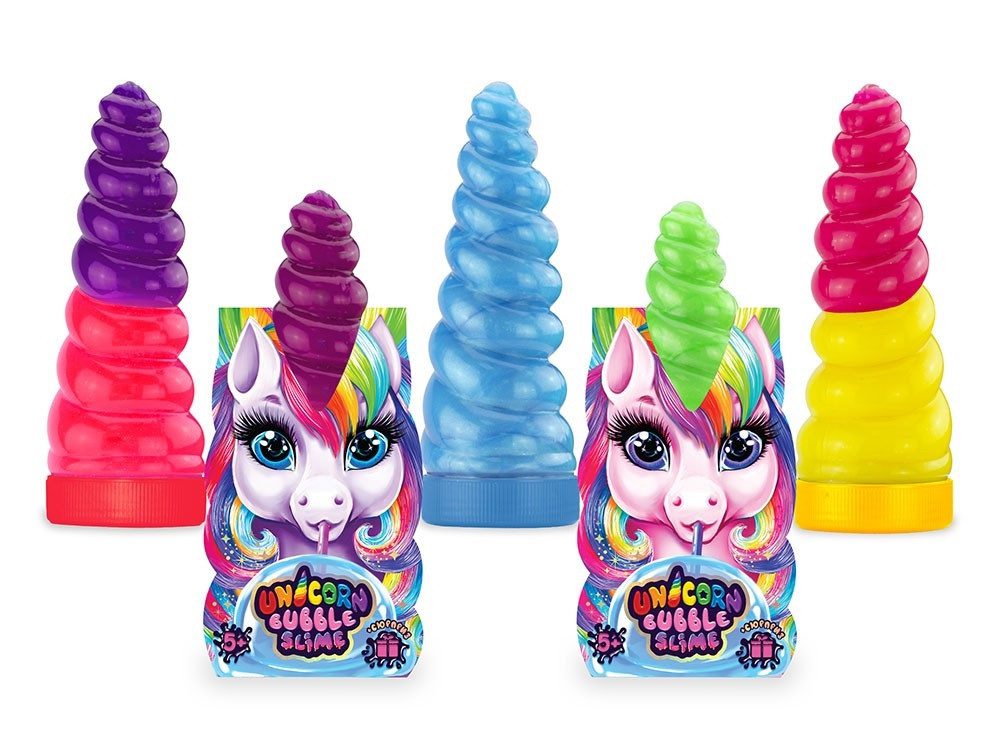 В'язка маса Unicorn Bubble Slime Danko Toys UNS-01-01U - 2