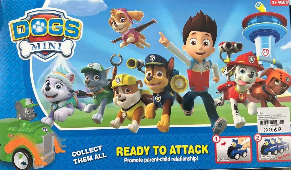 Набір героїв Міні цуценят рятувальників M-99B - 5