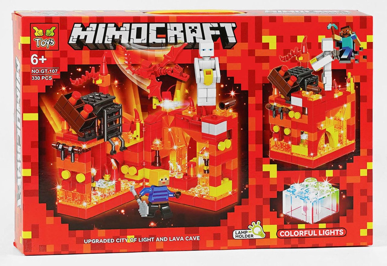 Конструктор Герої комп'ютерної гри (з LED підсвічуванням) GT 107 - 1