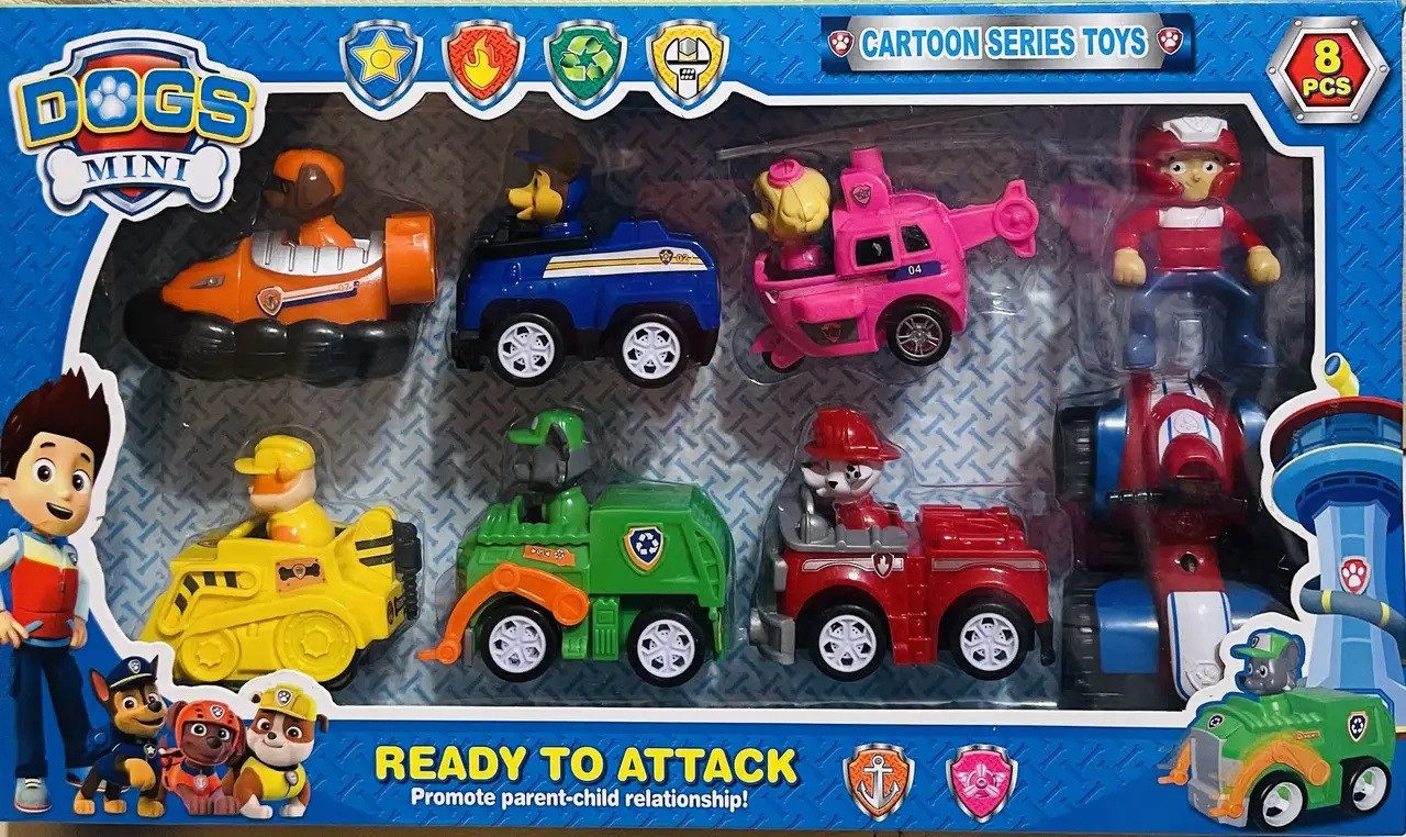 Набір героїв Міні цуценят рятувальників M-99B - 8