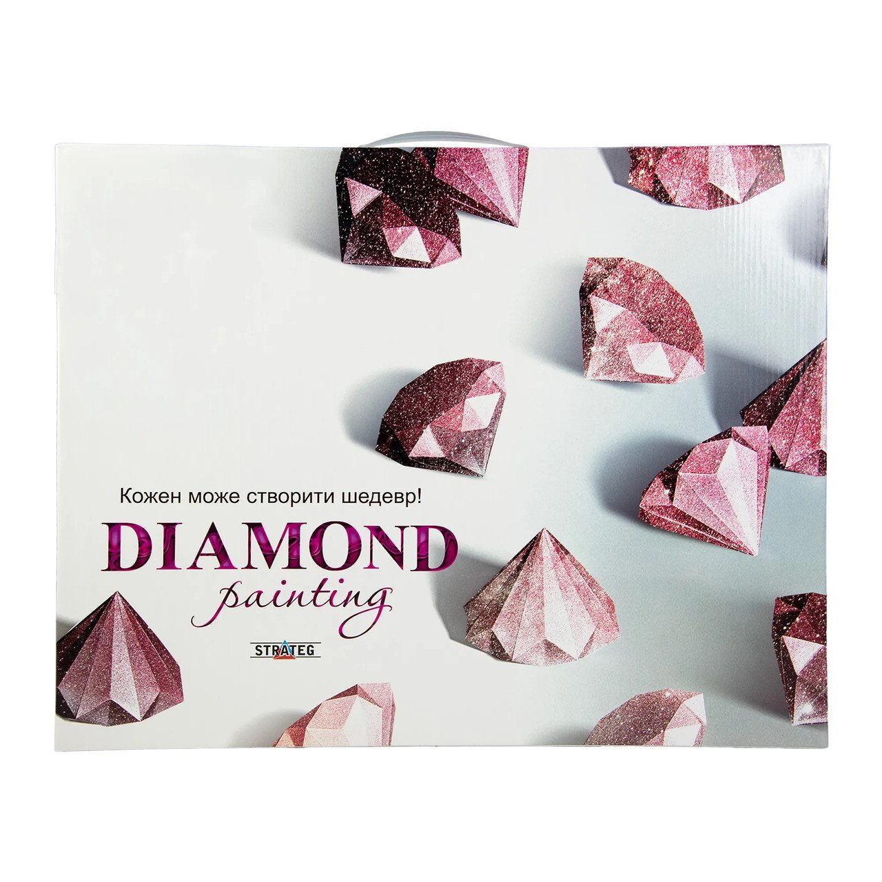 Алмазна мозаїка Strateg Соняхи у вазі 30х30 см ME13819 - 2