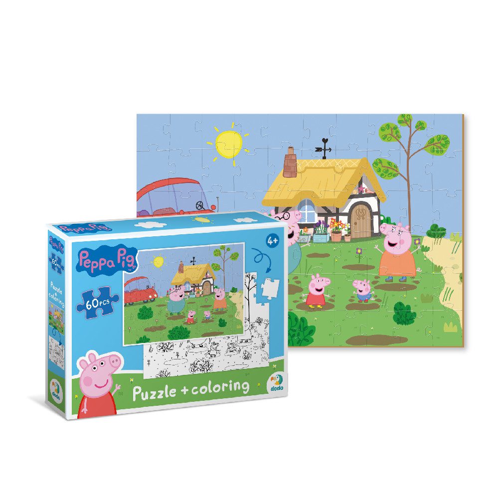 Дитячий пазл 2 в 1 Peppa Pig Ігри в саду Dodo (60 елементів) 200119 - 2