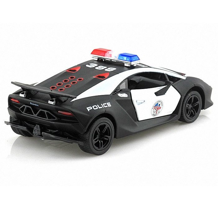 Модель легкова Kinsmart Lamborghini Sesto Elemento Police 5'' KT5359WP - 5