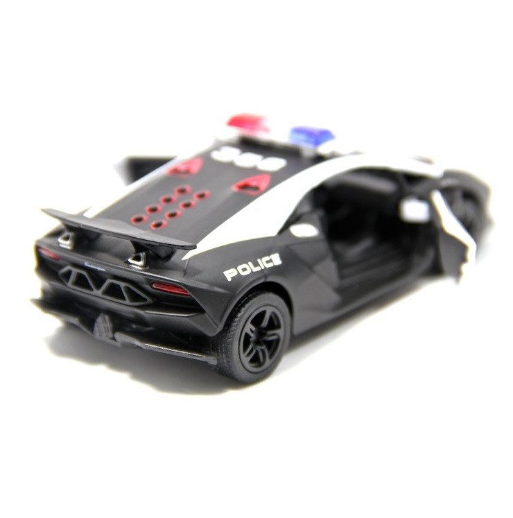 Модель легкова Kinsmart Lamborghini Sesto Elemento Police 5'' KT5359WP - 3