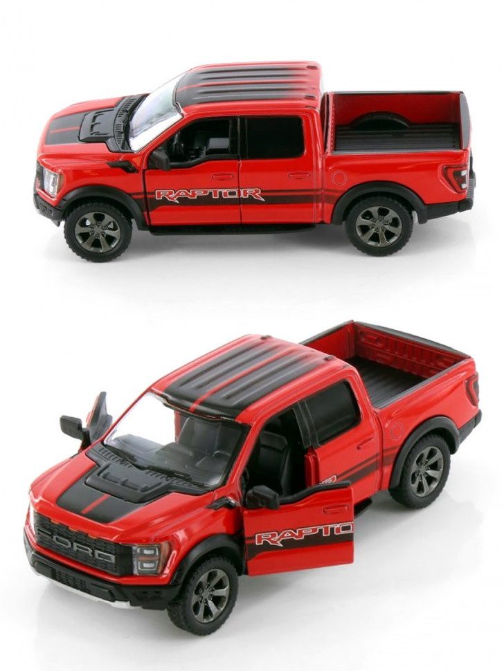 Модель пікап Kinsmart Ford F-150 Raptor (2022) 5'' KT5436FW - 1