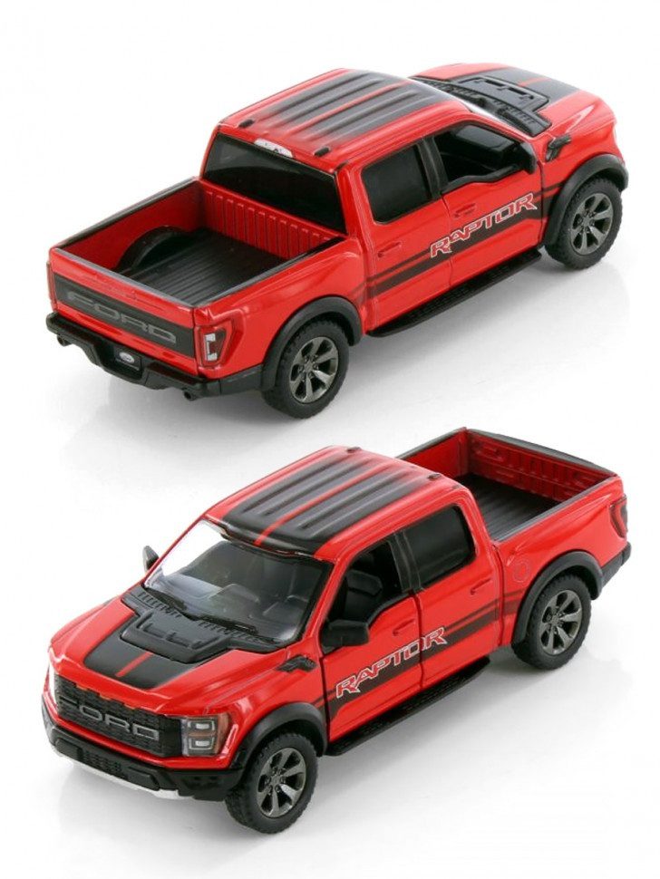 Модель пікап Kinsmart Ford F-150 Raptor (2022) 5'' KT5436FW - 9