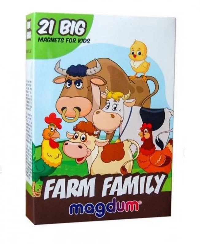 Магнітна гра Magdum Farm FAMILY (англ.) ML4031-21 EN - 2