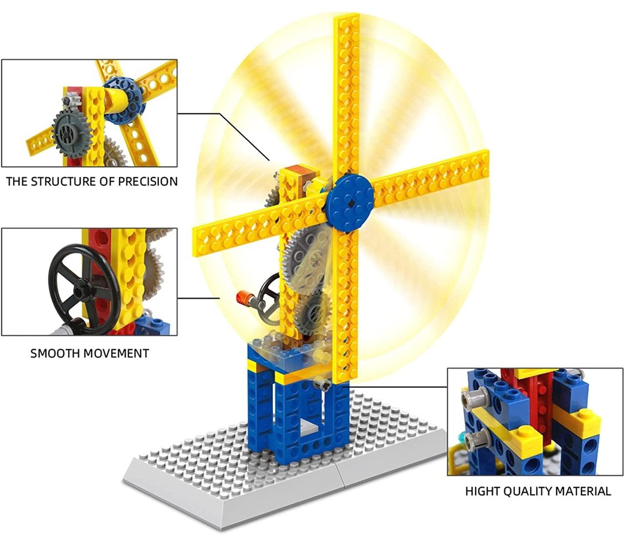 Конструктор механічний Вітряк (Mechanical Enginering) 1302 - 3