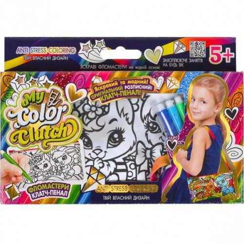 Креативна творчість My Color Clutch Danko Toys CCL-02-01U,...06U - 6