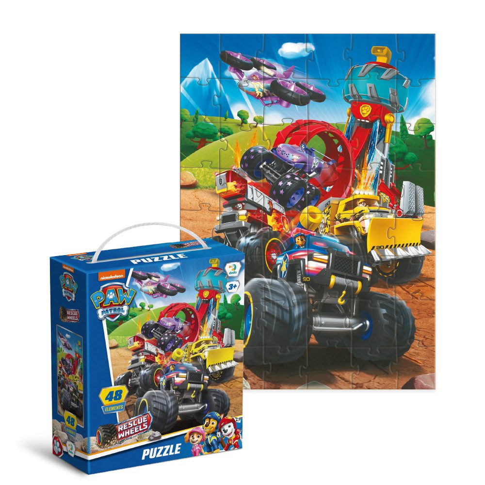 Дитячий пазл Paw Patrol Rescue Wheels Щенячий патруль (48 ел) Dodo 200524 - 1