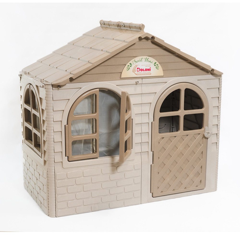 Дитячий ігровий ECO будиночок зі шторками Doloni Toys 02550/s01eco - 1