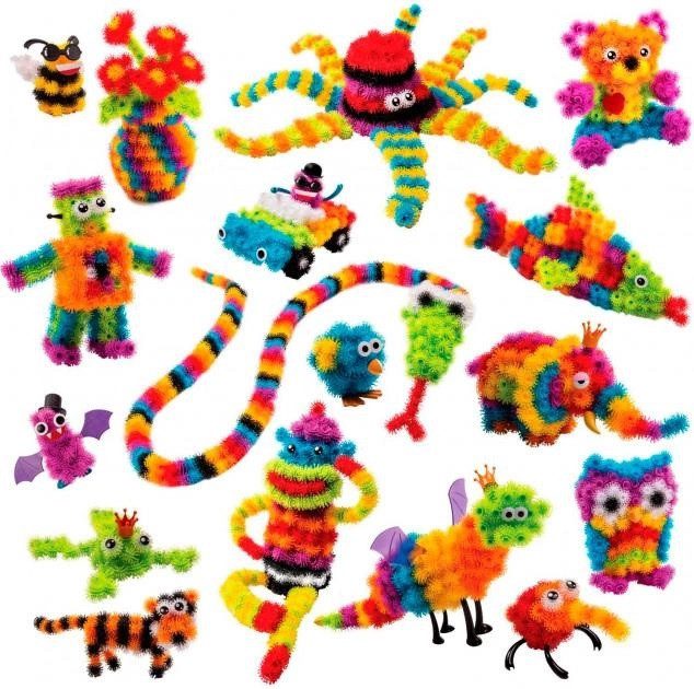 Дитячий конструктор липучка Bunchems 700pcs - 5