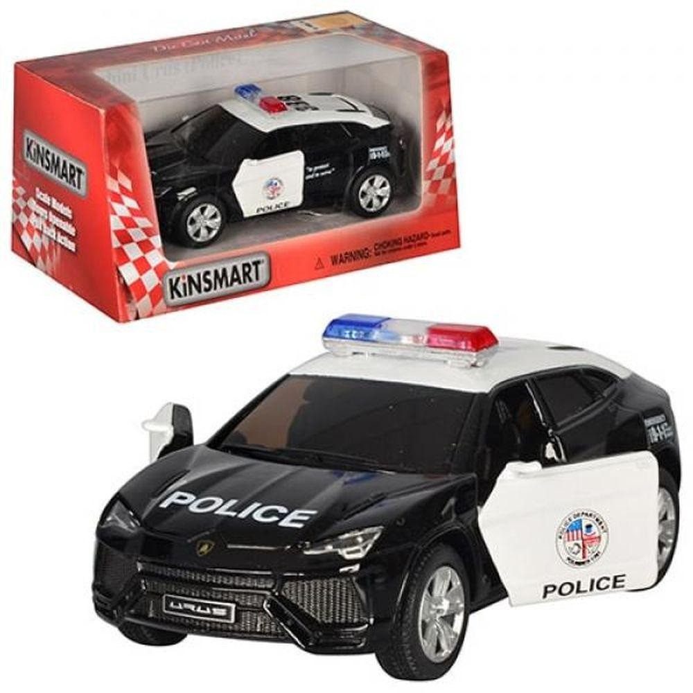 Модель джип Kinsmart Lamborghini Urus Police 5'' KT5368WP - 3