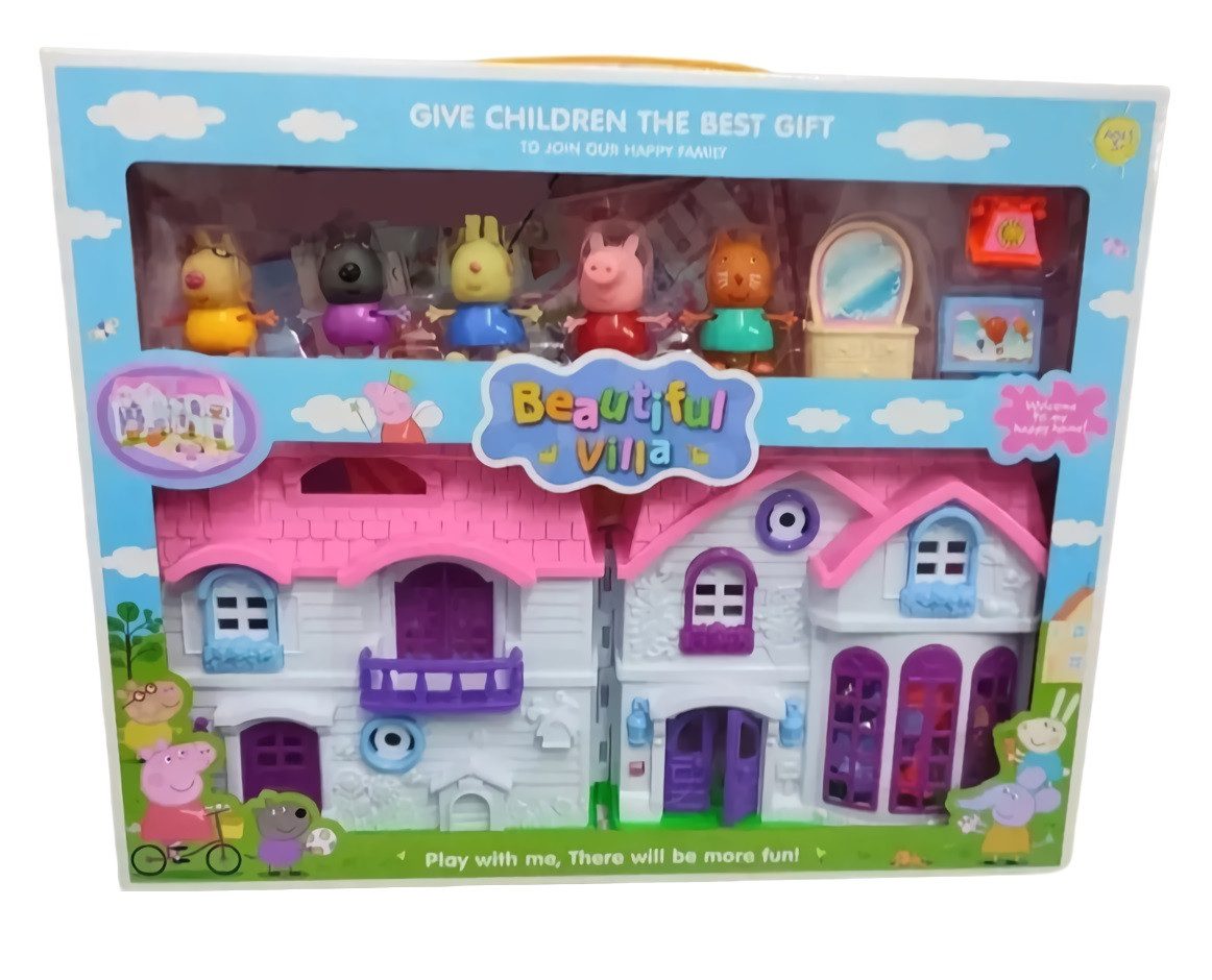 Будиночок Свинки (5 ігрових фігурок) PP 611 A - 3