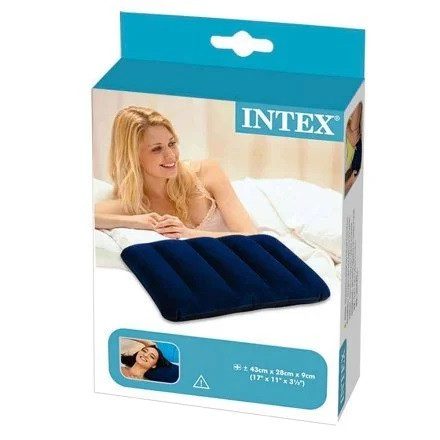 Надувна подушка флокована Intex 68672 - 2