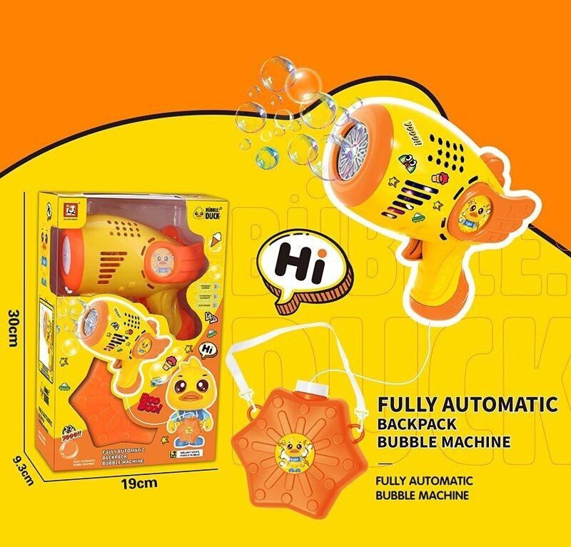 Пістолет із мильними бульбашками (пляшечка сумка) 2023-49 A - 2