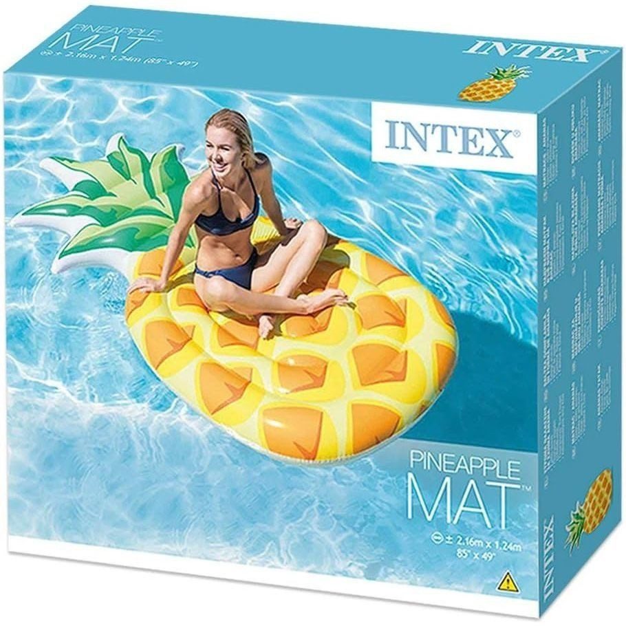 Надувний матрац Ананас Intex 58761 (216х124 см) - 3