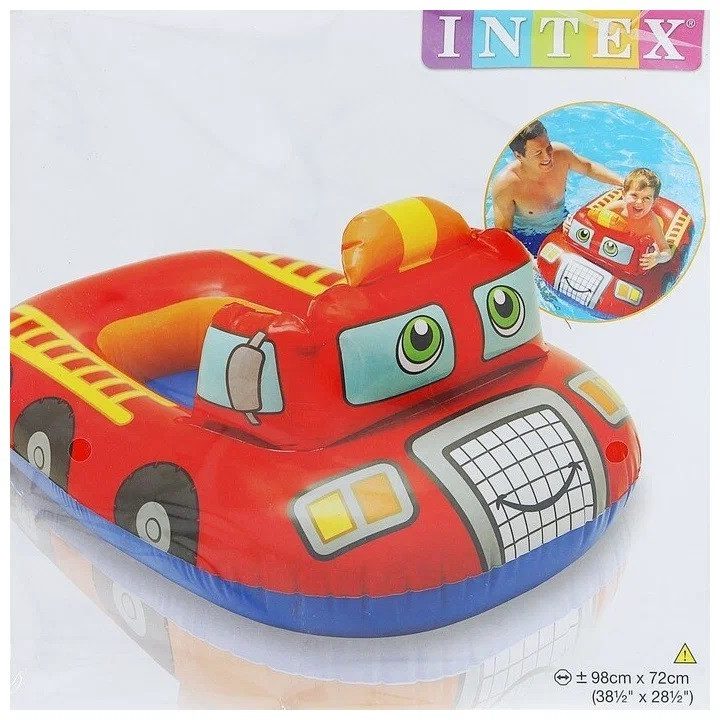 Надувний плотик човник Intex 59380NP - 6