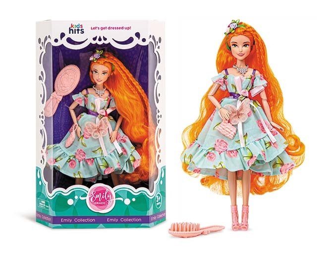 Лялька Emily Romantic шарнірна з аксесуарами KH23/001 - 1