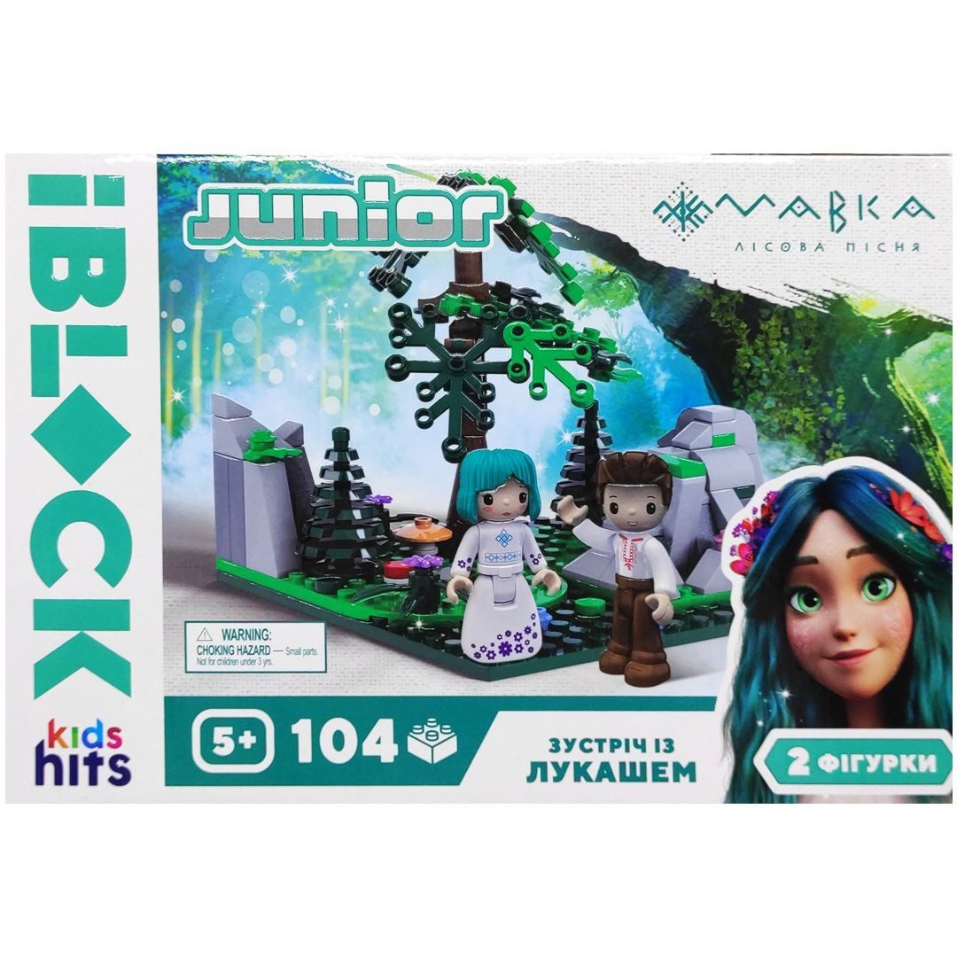 Конструктор IBLOCK Junior Зустріч з Лукашем (104 дет.) PL-921-520 - 2