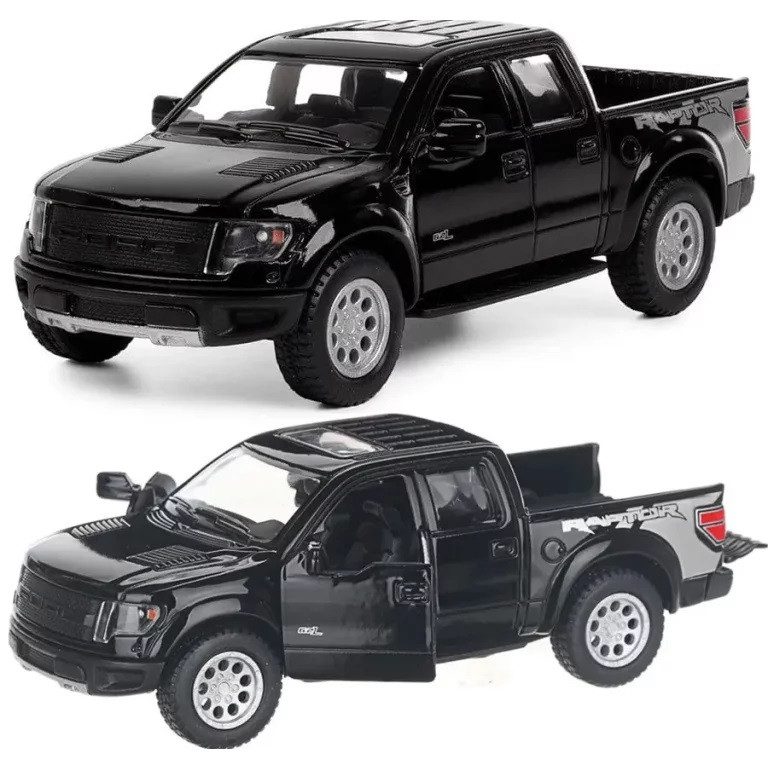 Модель пікап Kinsmart Ford F-150 SVT Raptor-Supercrew (2013) 5'' KT5365W - 3