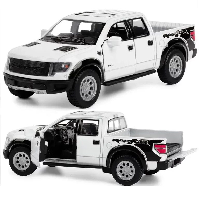 Модель пікап Kinsmart Ford F-150 SVT Raptor-Supercrew (2013) 5'' KT5365W - 4