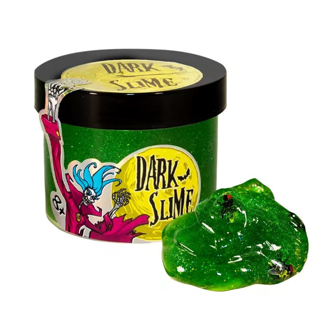 Слайм Strateg Dark slime з декором (100 г) 71829 - 2