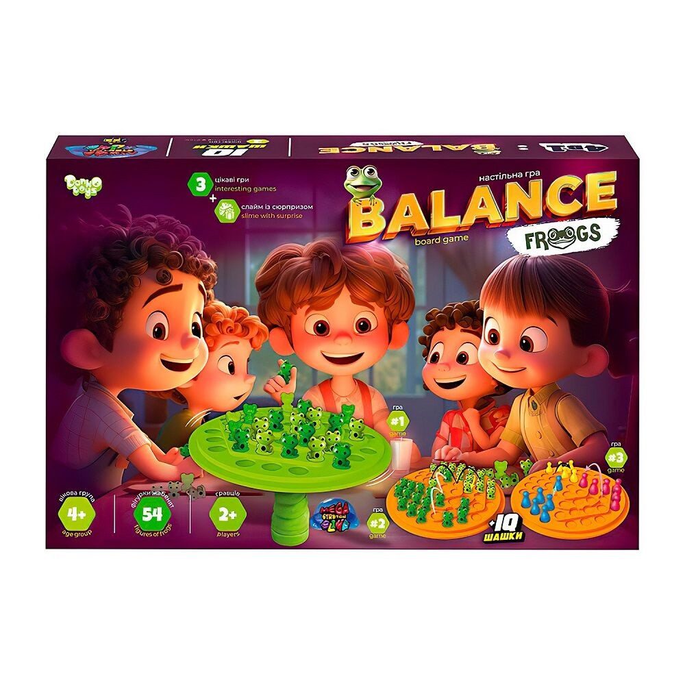 Настільна гра Balance Frogs Danko Toys BalF-01 - 1