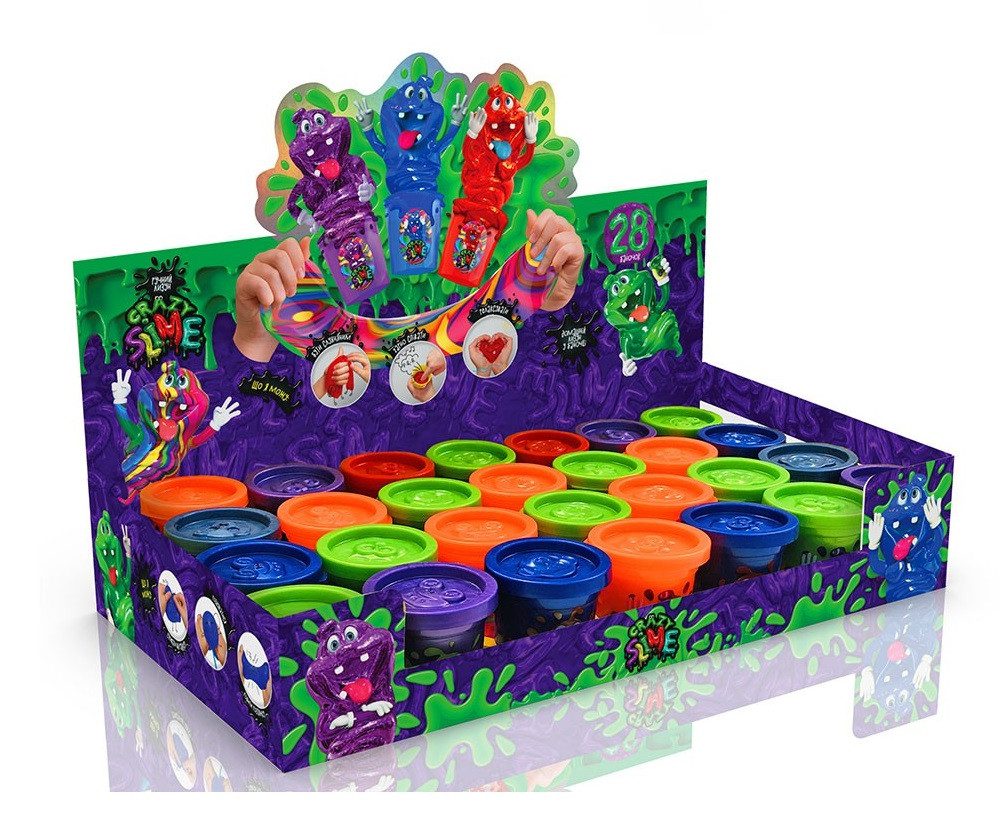 В'язка маса (слайм) Crazy Slime Danko Toys SLM-04-01U - 3