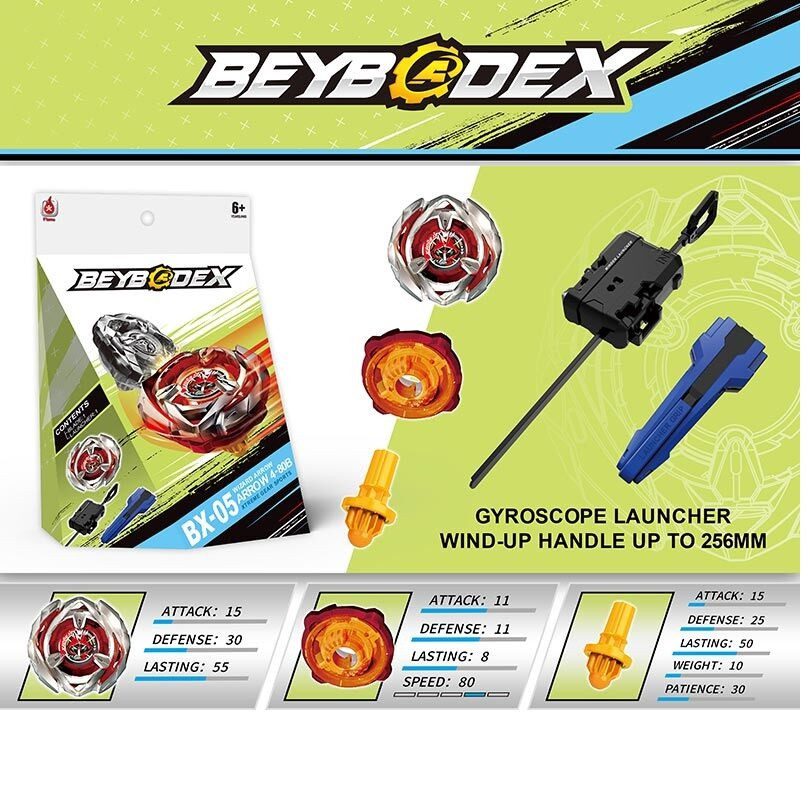 Ігровий набір BeyBlade Бейблейд дзиґа із запуском BX-05-B - 4