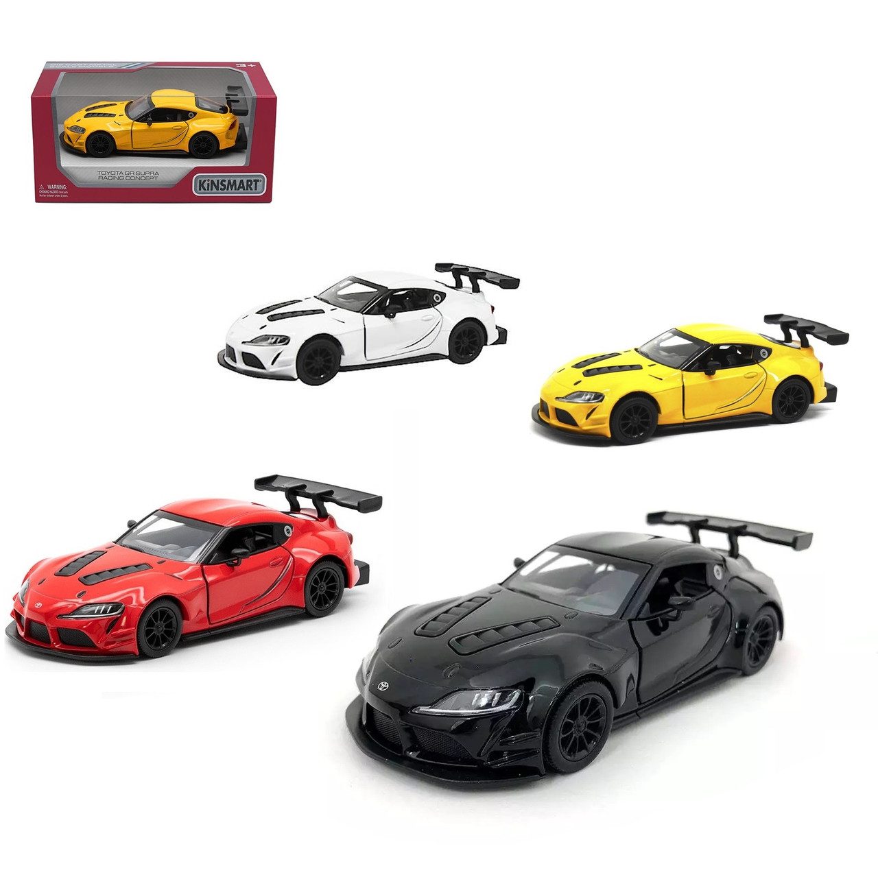 Модель легкова Kinsmart Toyota GP Supra Racing Concept 5'' KT5421W - 1
