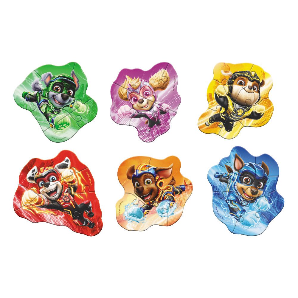 Дитячі пазли Paw Patrol Герої Бухти пригод 4-6-8 елементів Dodo 200536 - 3