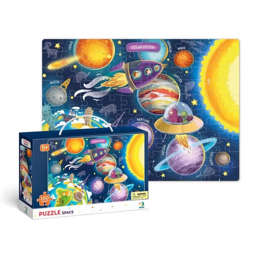 Дитячий пазл Космос Dodo (100 дет.) 300141 - 3